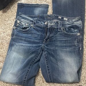 Miss Me Boot Cut Jeans size 29 EUC